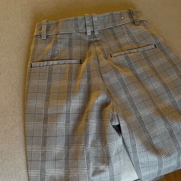 HM work plaid pants - Picture 2 of 2
